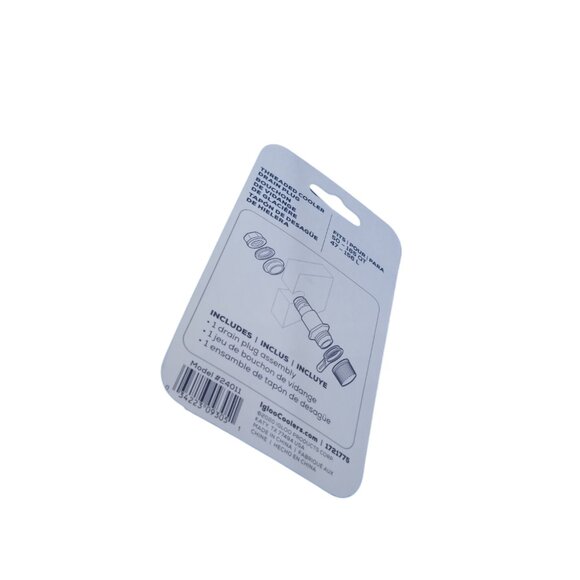 Igloo Cooler Threaded Drain Plug Replacement Part Parts Kit Cap Plugs # 24011 - Picture 6 of 12